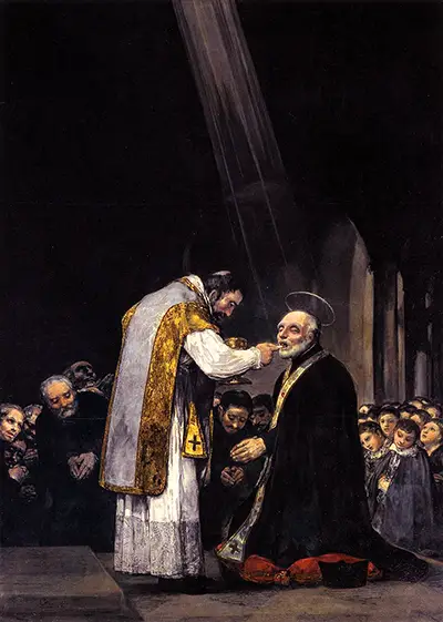 La última comunión de San José de Calasanz Francisco de Goya